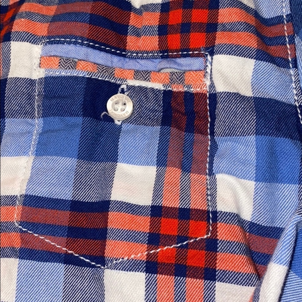 Mayoral Boys Plaid Button Down Shirt - Picture 2 of 4